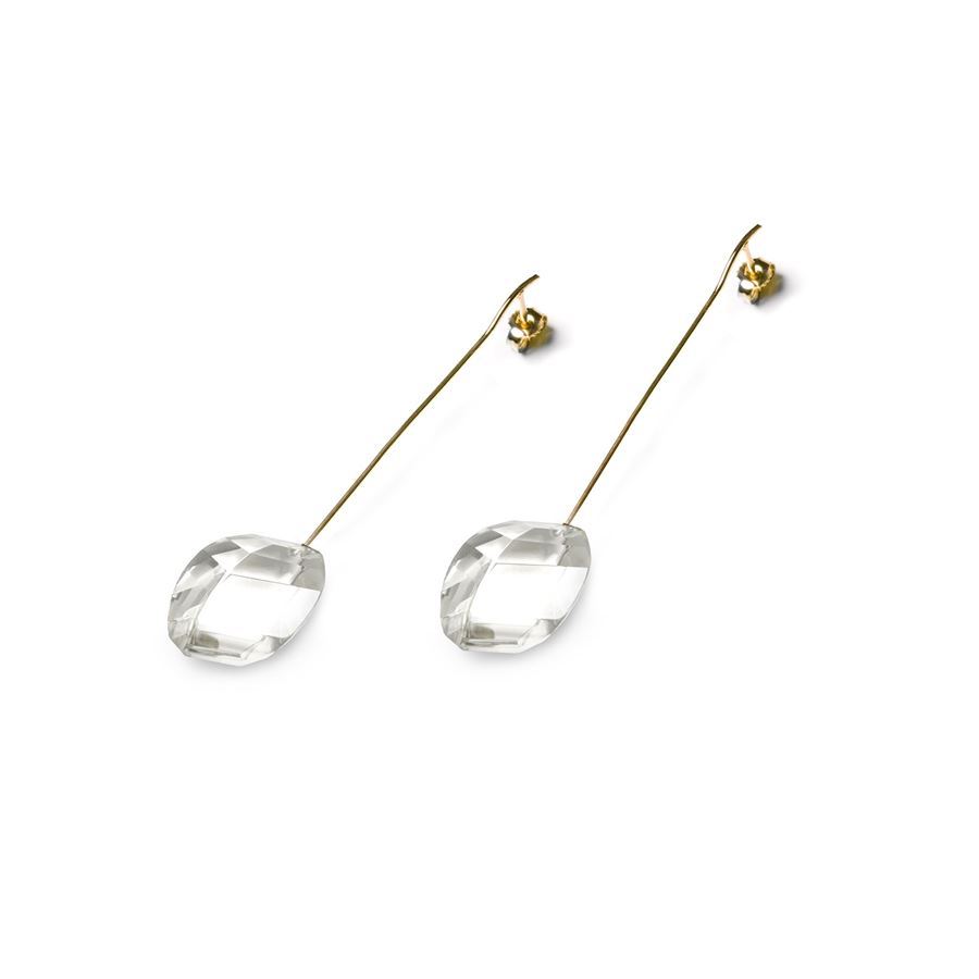 Yellow gold 'Amo' earrings AMI | OR7 CDR MNDRLAU18G